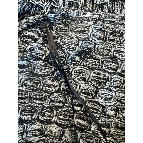 LuluLemon Black White Cardi All Day Merino Wool Cardigan - Picture 7 of 7